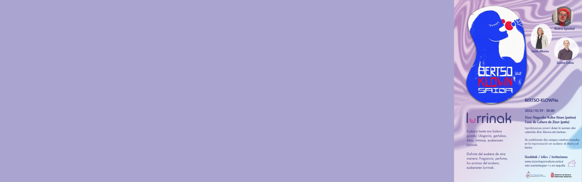 Lurrinak: Bertso-klown!
