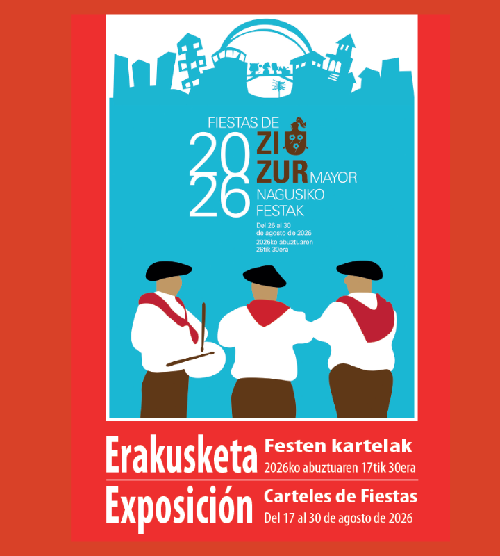 Erakusketa: 2026ko Festetako kartelak